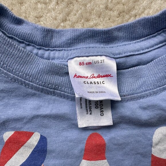 Hanna Andersson Rocket Pops Tshirt 2T - Picture 3 of 4